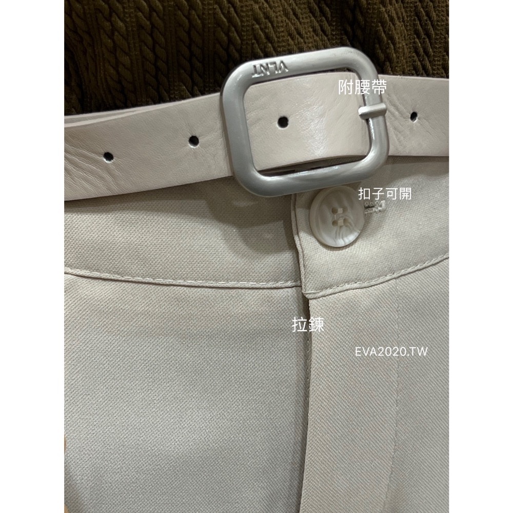 獨家自訂款｜夏涼感雪紡薄西裝短褲「附腰帶」-細節圖2