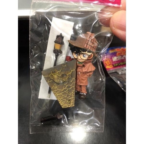 名偵探柯南 迷宮的十字路 老物 公仔 人偶 食玩 場景組 整套賣 工藤新一 滑板 江戶川 柯南 電話亭 絕版 早期-細節圖4