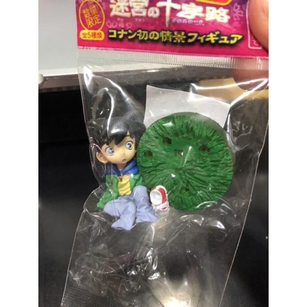 名偵探柯南 迷宮的十字路 老物 公仔 人偶 食玩 場景組 整套賣 工藤新一 滑板 江戶川 柯南 電話亭 絕版 早期-細節圖5