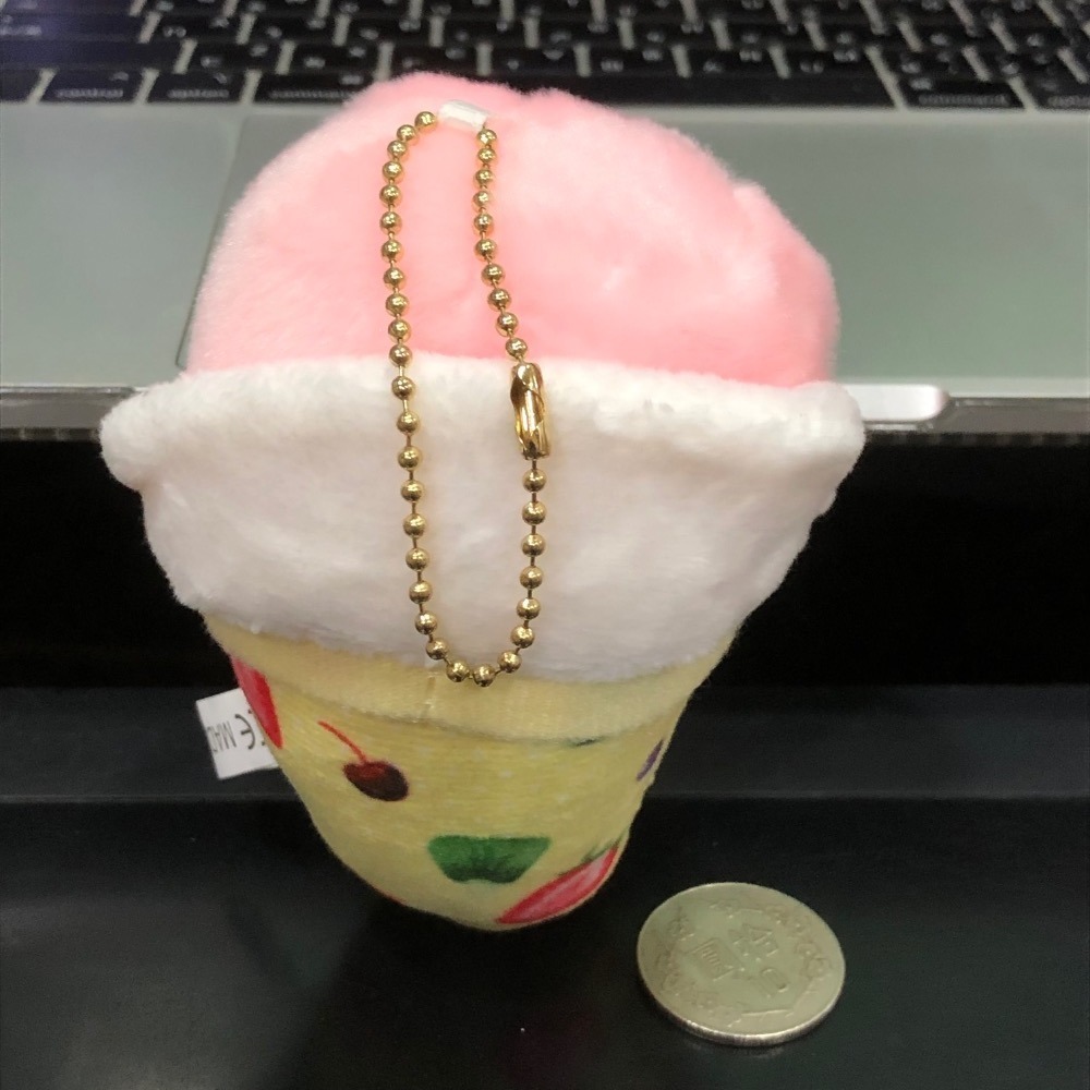 卡比之星 星之卡比 甜筒 可麗餅 冰淇淋 造型 填充 玩具 絨毛 娃娃 抱偶 玩偶 小隻 小枕頭 療癒 q版 可愛 吊飾-細節圖2