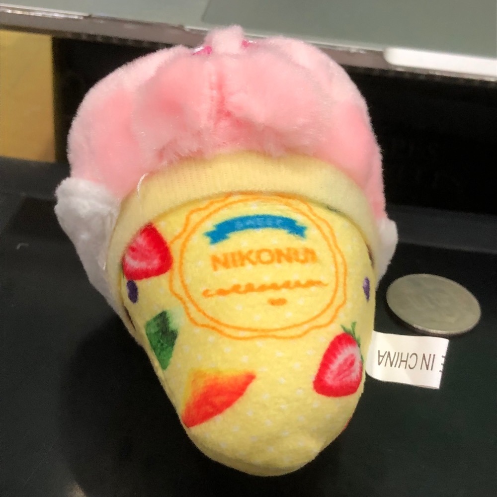 卡比之星 星之卡比 甜筒 可麗餅 冰淇淋 造型 填充 玩具 絨毛 娃娃 抱偶 玩偶 小隻 小枕頭 療癒 q版 可愛 吊飾-細節圖4