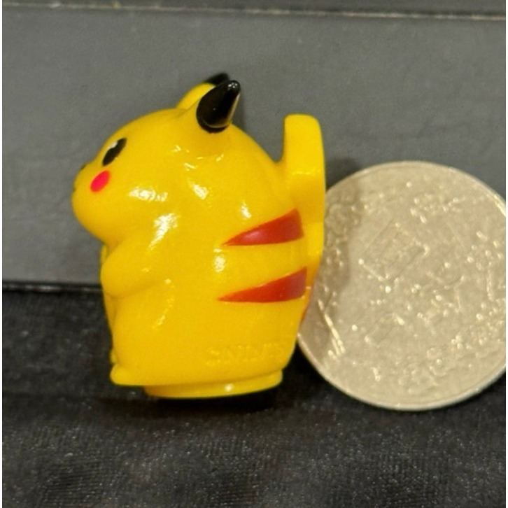 日本 正版 早期 皮卡丘 小隻 公仔 單隻售價 人偶 空心 硬塑膠 非軟膠 神奇寶貝 寶可夢 日版 老物 可愛 任天堂-細節圖9