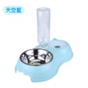 寵物不鏽鋼飲食兩用碗 (6色任選)  / 不鏽鋼碗 防濕嘴 兩用碗 寵物飲食碗 寵物碗【現貨24H出貨】-規格圖6