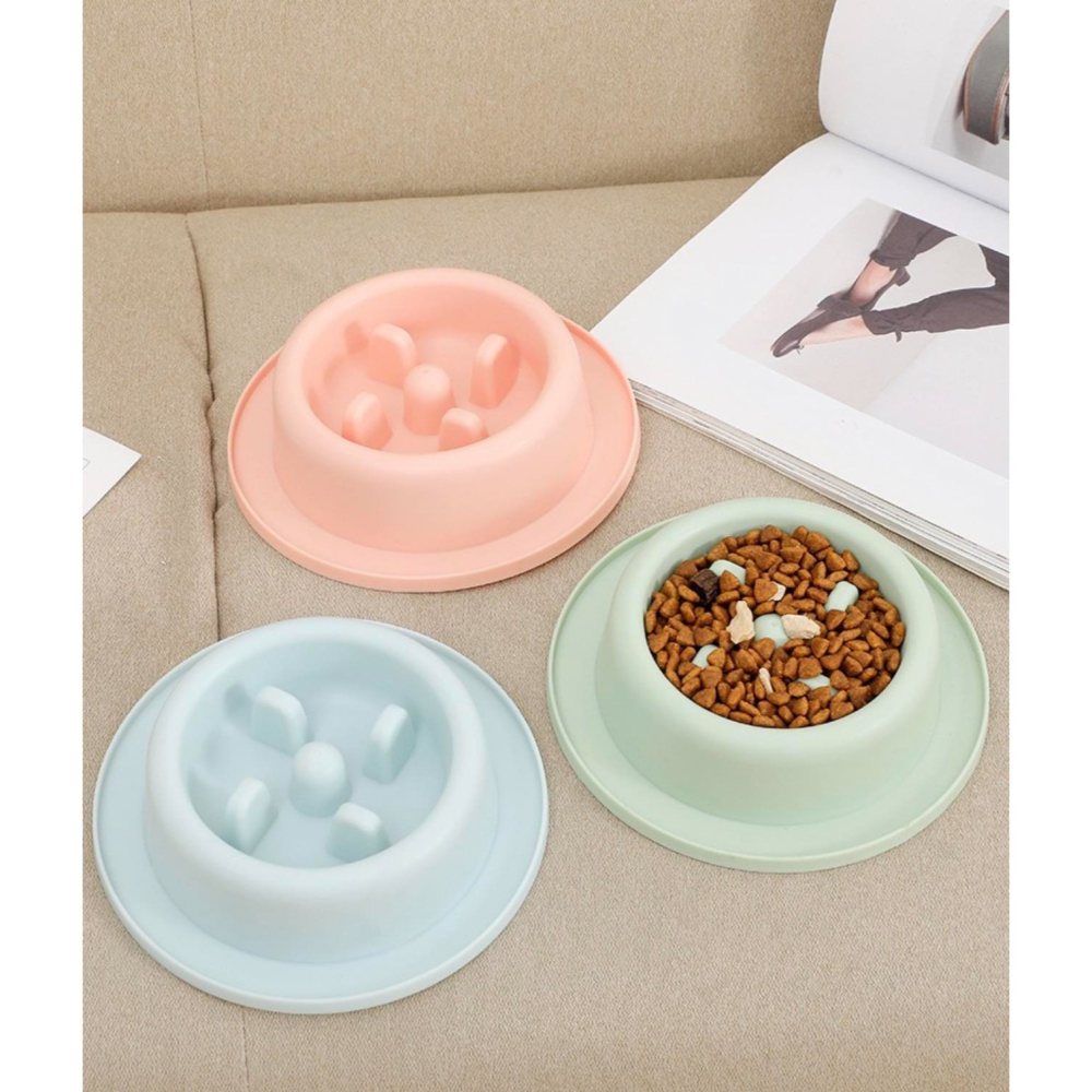 安全無毒 寵物慢食碗 (馬卡龍色系列) 【現貨24H出貨】-細節圖7