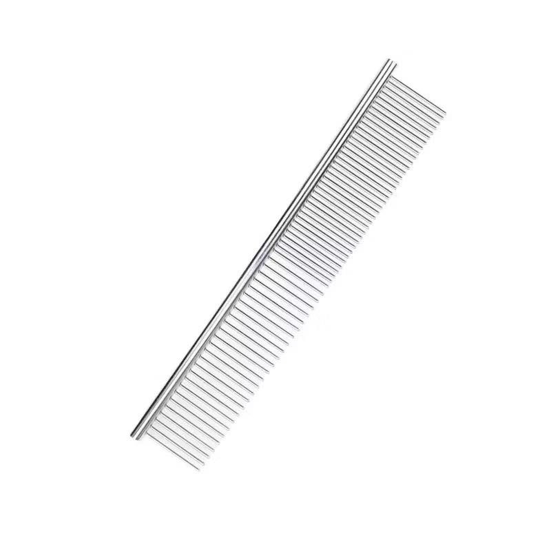 R&R 寵物美容不銹鋼排梳 ( 除跳蚤 開結去浮毛 ) / 寵物排梳 寵物梳子 寵物梳 針疏 貓咪梳子 狗狗梳子-細節圖5