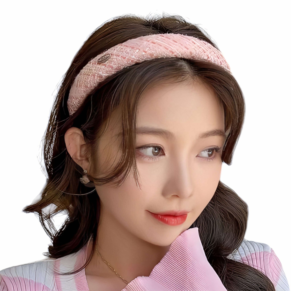 MEKO 韓系小香風編織髮箍 (共5色)-細節圖4