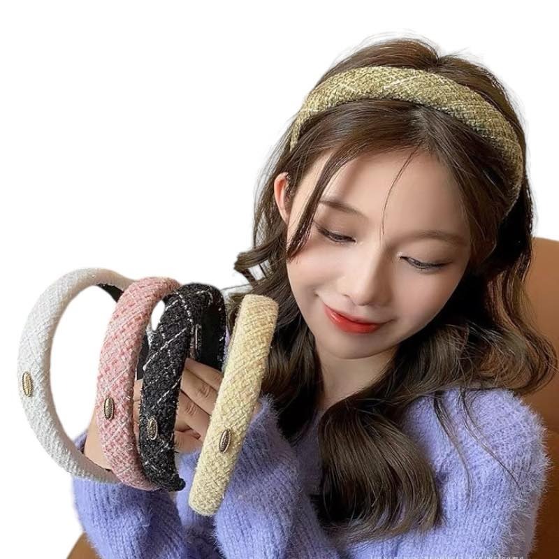 MEKO 韓系小香風編織髮箍 (共5色)-細節圖6