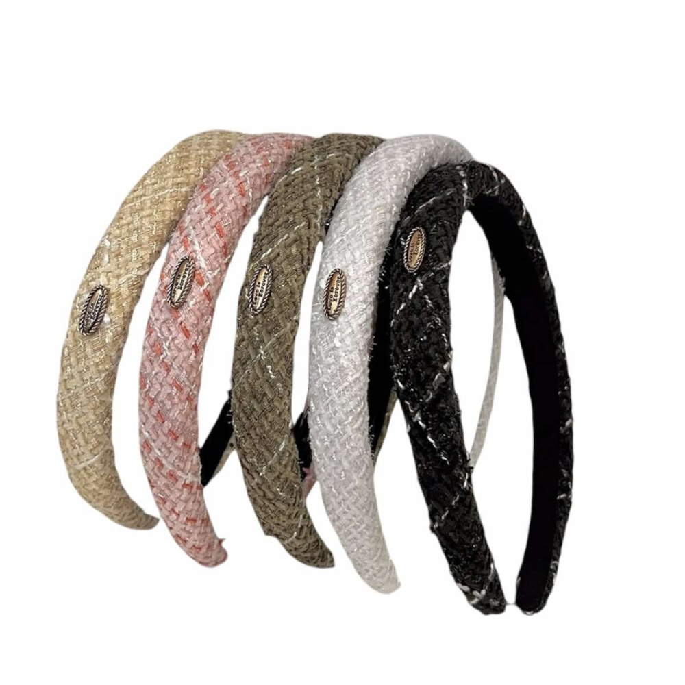 MEKO 韓系小香風編織髮箍 (共5色)-細節圖9