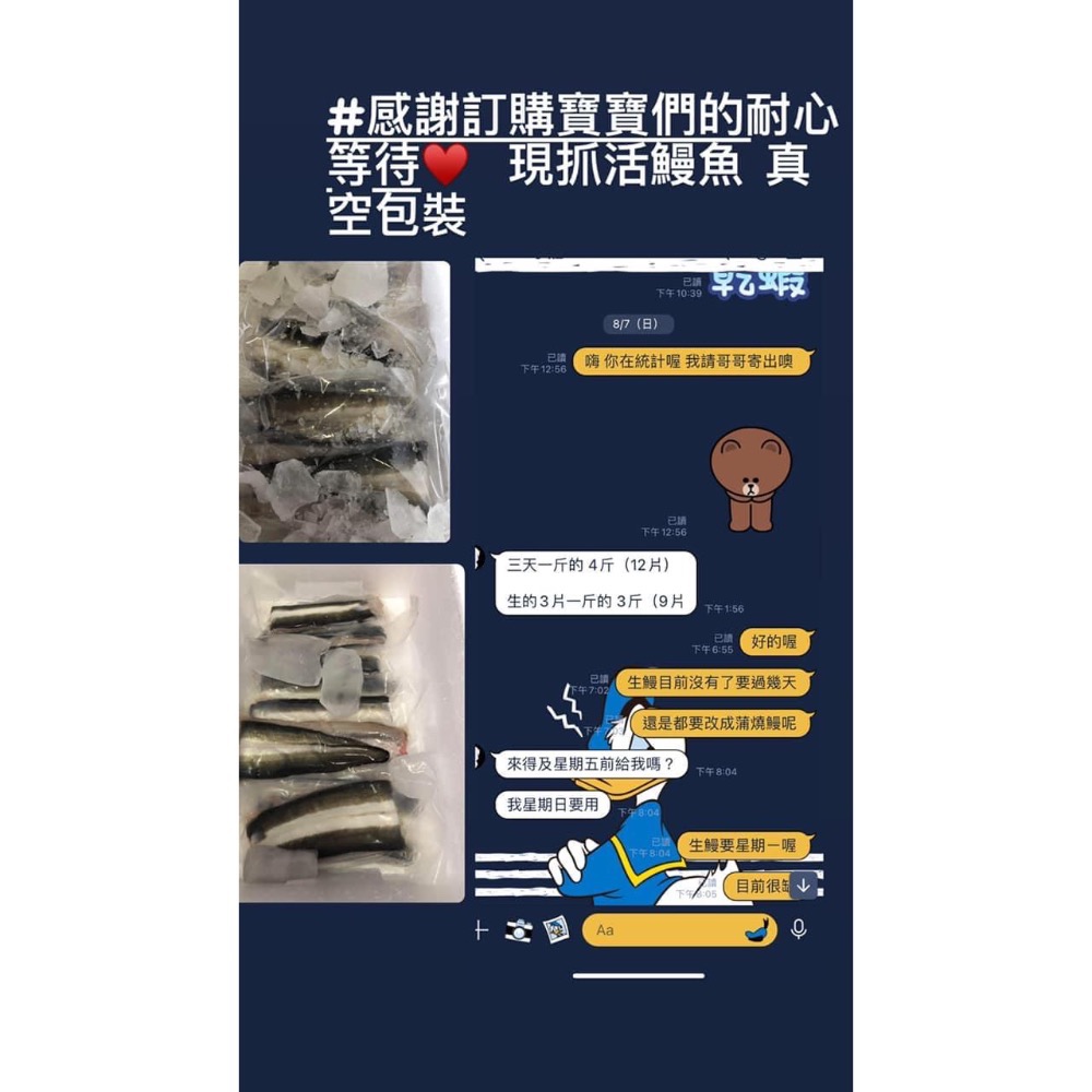 生鰻ㄧ公斤（兩片）中秋節烤肉首選👍-細節圖5