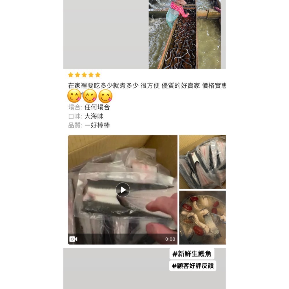 生鰻ㄧ公斤（三片）中秋節烤肉首選👍-細節圖4
