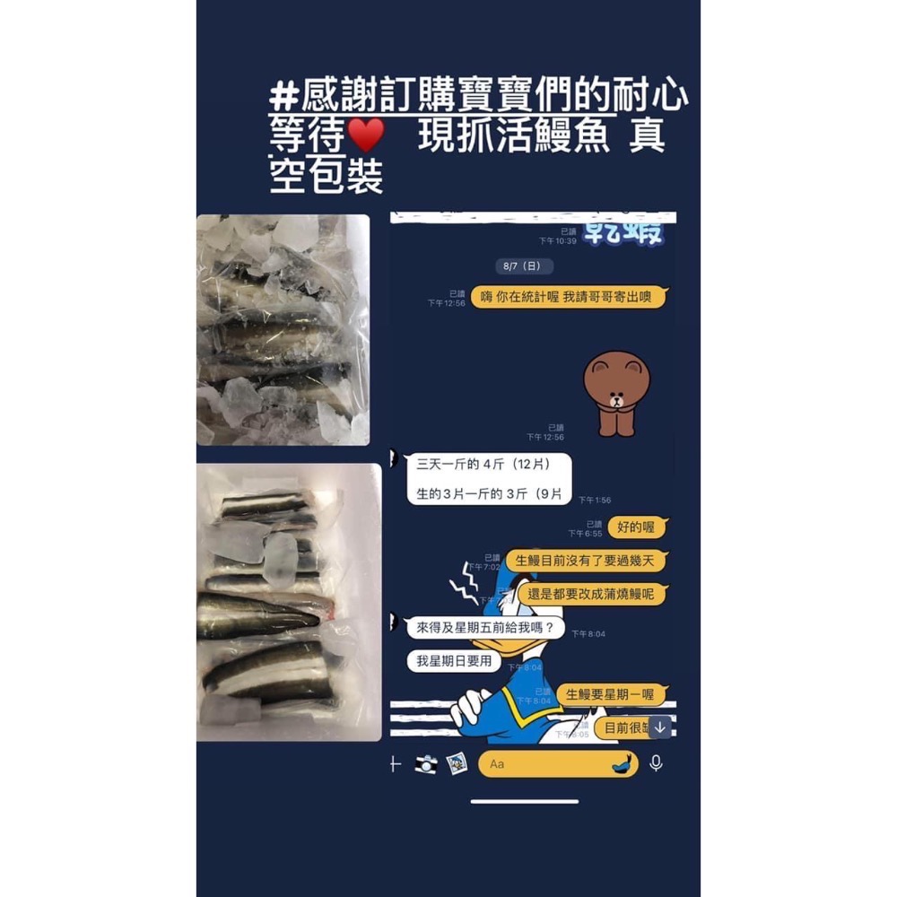 生鰻ㄧ公斤（三片）中秋節烤肉首選👍-細節圖5