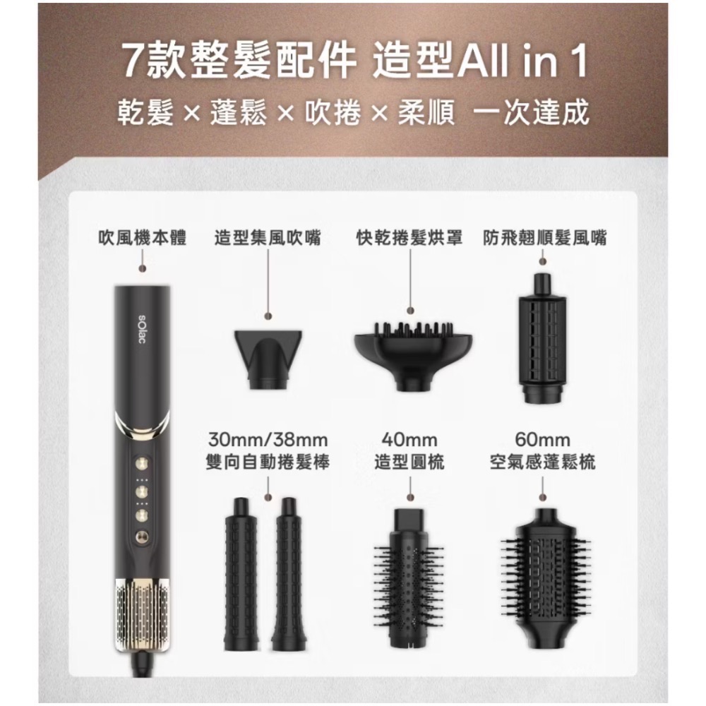 sOlac so-wrap 專業造型吹風機-細節圖2