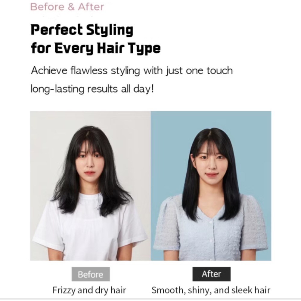 [GlamPalm] GP201T 扁發鐵 – 玫瑰金 / 魅力紫 / 魅力粉 / 原黑 / 魅力熊貓|專業造型 / 最-細節圖5