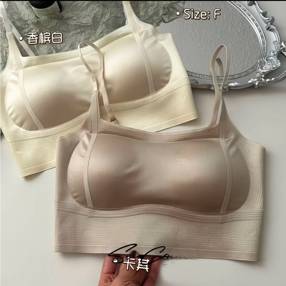 美背文胸缎面果凍親膚贴身裸感软支撑无束缚减壓塑形提拉无痕内衣-規格圖5
