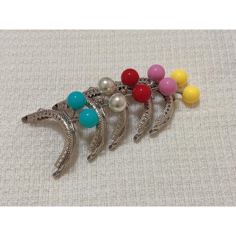 4公分 5公分 小口金 鑰匙圈口金 半圓口金 迷你口金 口金鑰匙圈 DIY 手作材料 附紙型-細節圖3