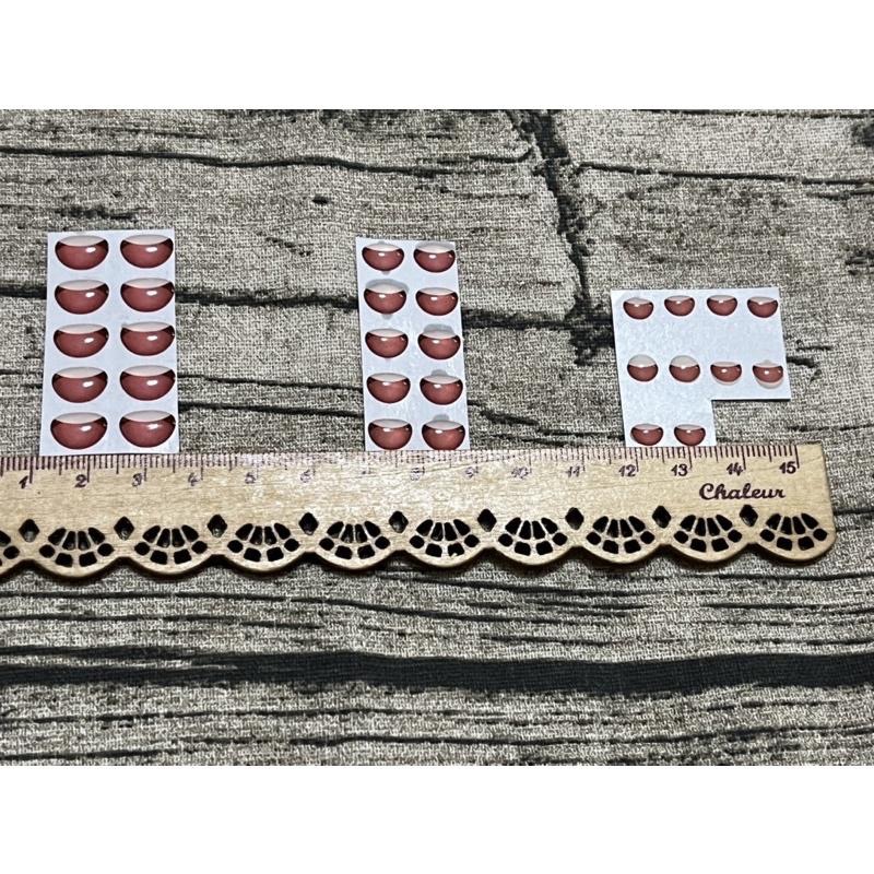 人偶眼睛 娃娃眼睛 嘴巴 娃娃嘴巴 毛線 黏土 動漫人物 卡通 眼睛 水晶眼睛 貼紙-細節圖5