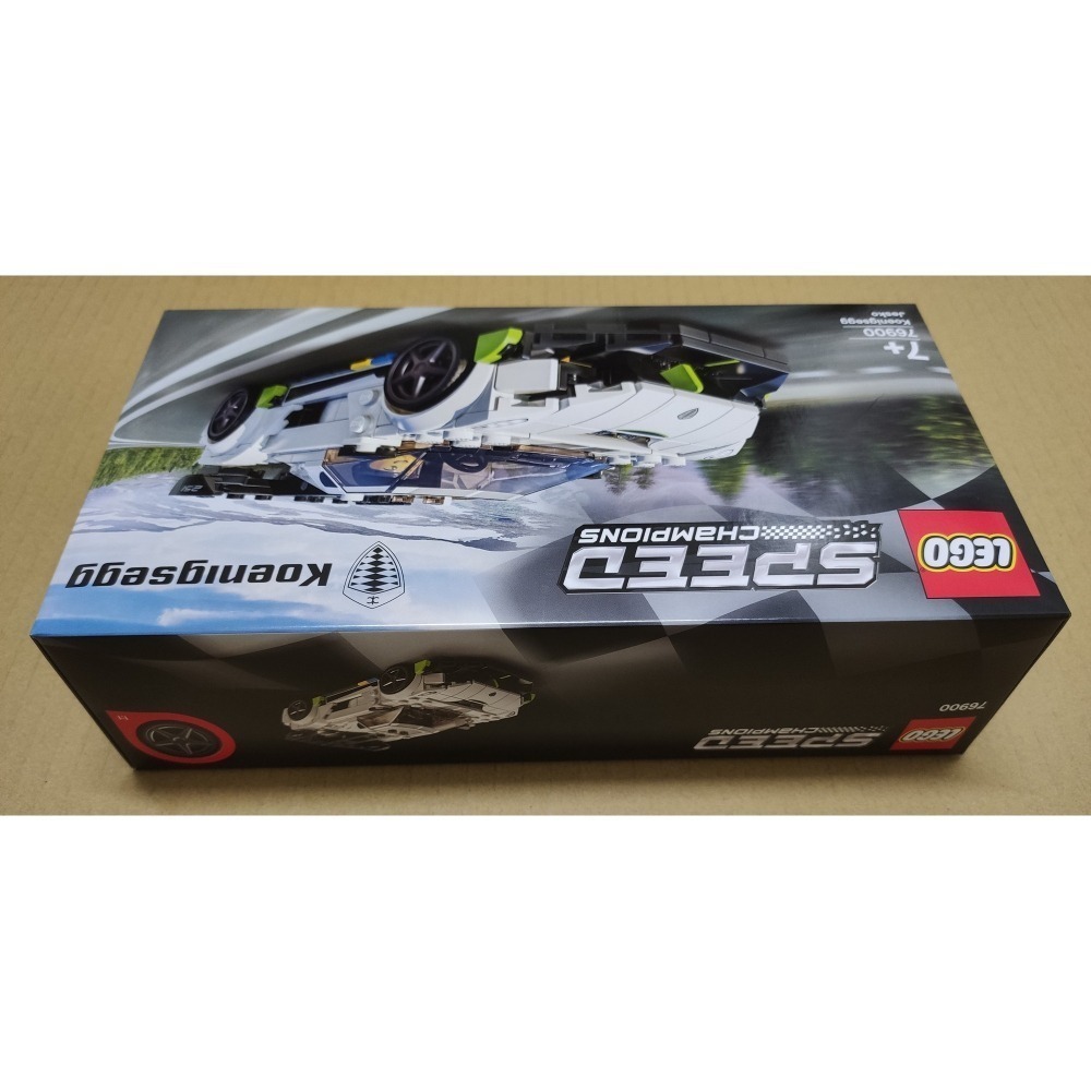 LEGO 樂高 極速賽車系列 Koenigsegg Jesko 76900 全新未拆 雙北面交-細節圖3