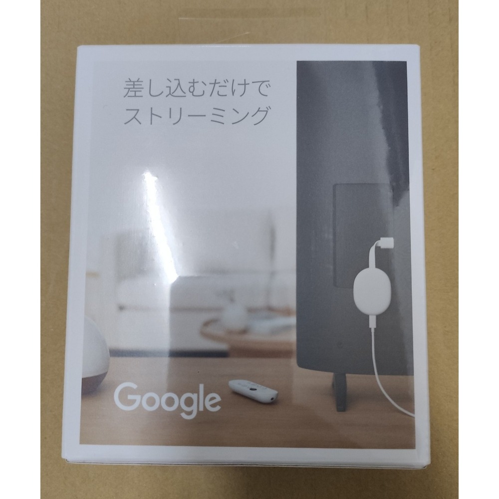 全新未拆封chromecast with google tv 4k - 阿粒樂高