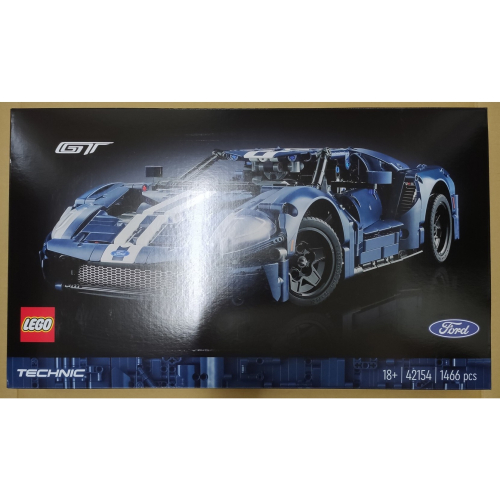 LEGO 樂高 Ford GT 福特 42154 全新未拆 雙北面交