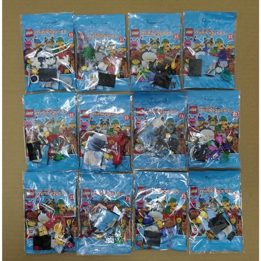 LEGO 樂高 第22代 人偶包 71032 全新 一套12隻 雙北面交-細節圖2
