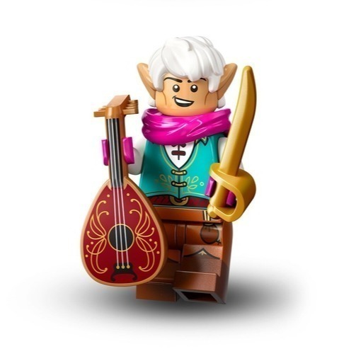 LEGO 樂高 龍與地下城人偶包 Minifigures D&D 71047 全新確認過人偶 雙北面交-規格圖3