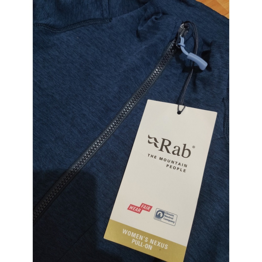 全新正品 RAB Nexus Pull-On 女半襟保暖中層-細節圖3