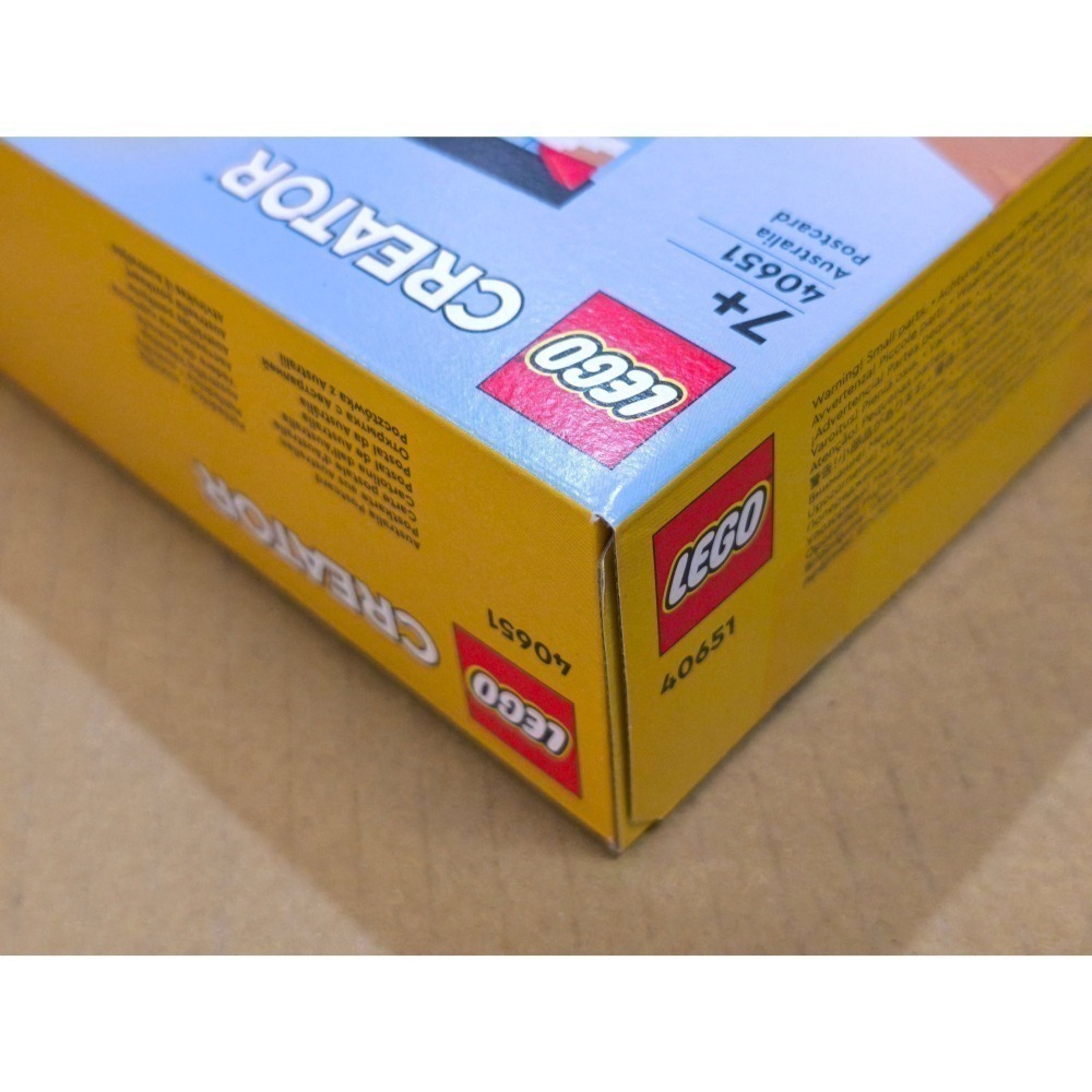 LEGO 樂高 澳洲明信片 40651 全新未拆 雙北面交-細節圖3