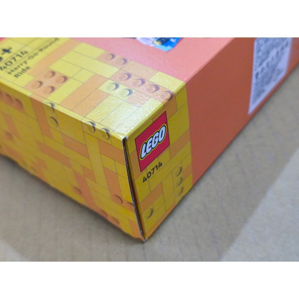 LEGO 樂高 旋轉木馬 40714 全新未拆 雙北面交-細節圖2
