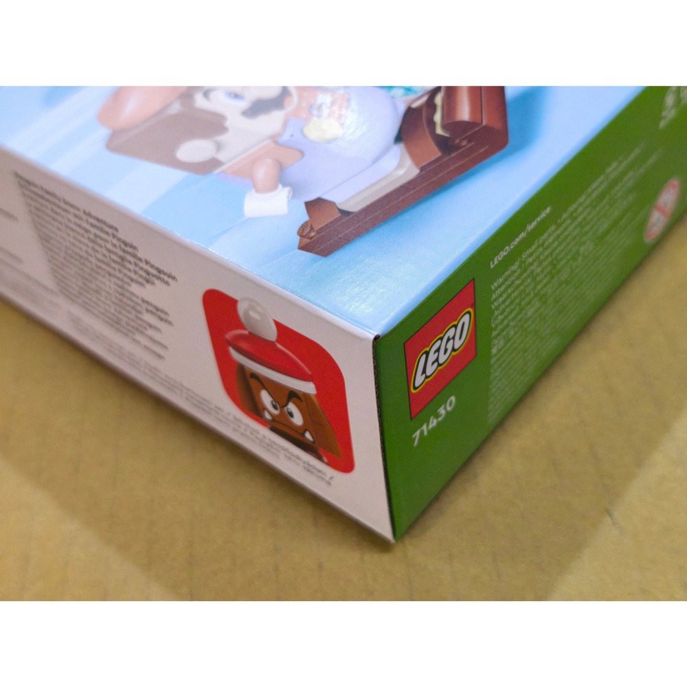 LEGO 樂高 超級瑪利歐 企鵝家族的雪地探險 71430 全新未拆 雙北面交-細節圖2