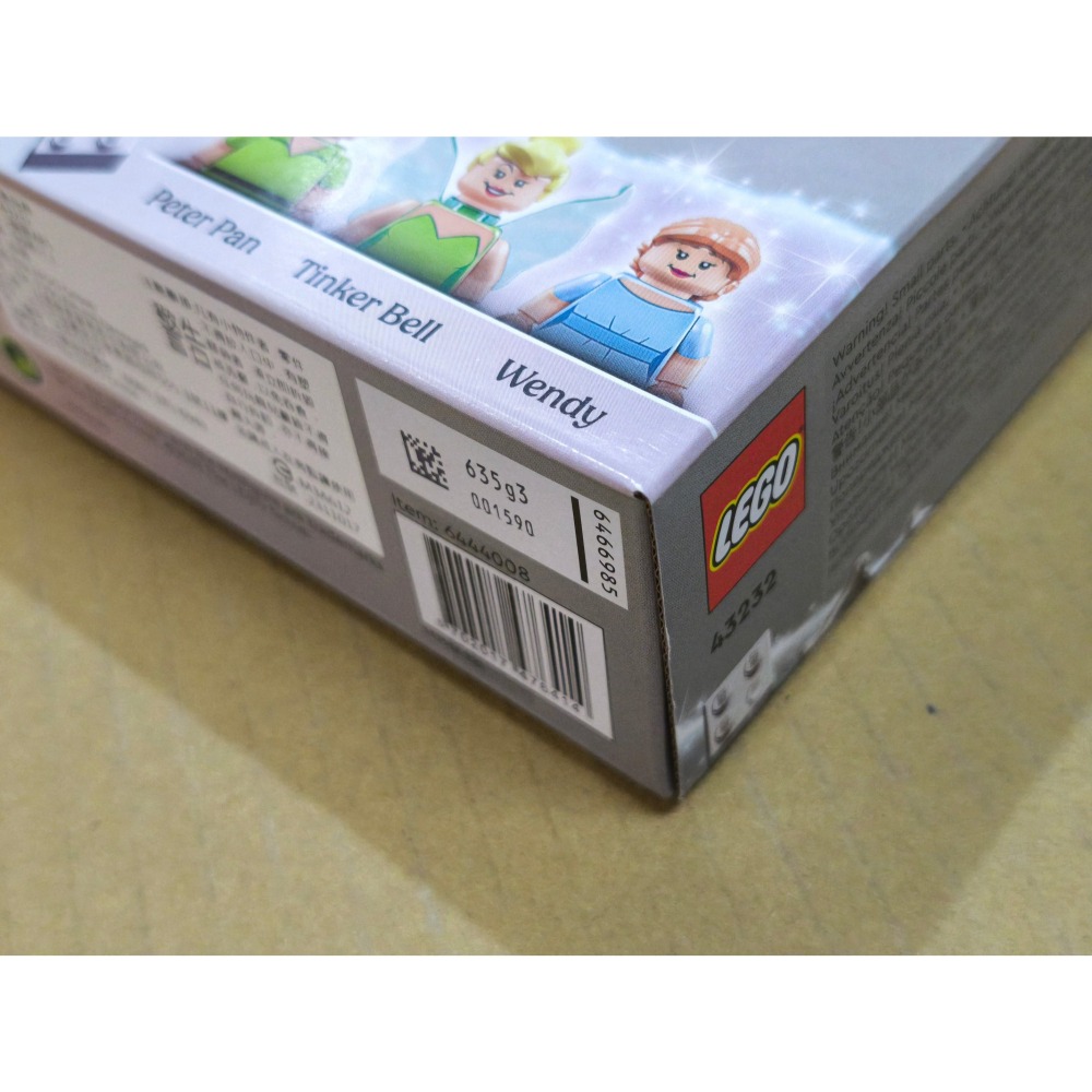 LEGO 樂高 小飛俠彼得潘與溫蒂的倫敦飛翔 43232 全新未拆 雙北面交-細節圖5