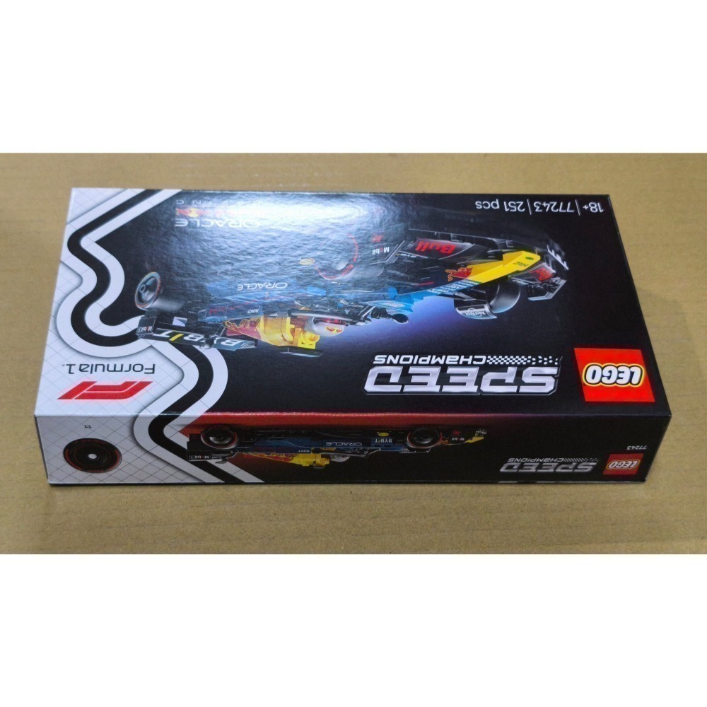 LEGO Oracle Red Bull Racing RB20 F1 極速賽車系列 77243 全新未拆 雙北面交-細節圖3