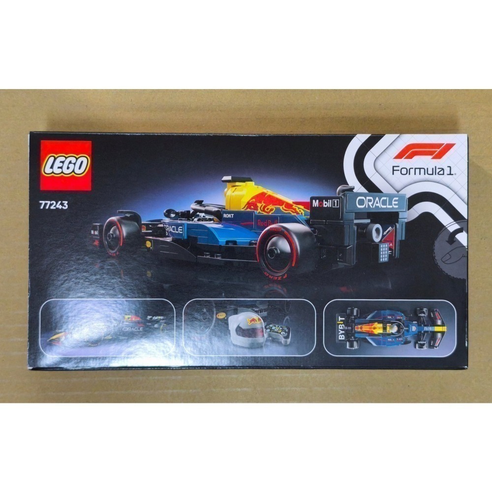 LEGO Oracle Red Bull Racing RB20 F1 極速賽車系列 77243 全新未拆 雙北面交-細節圖4
