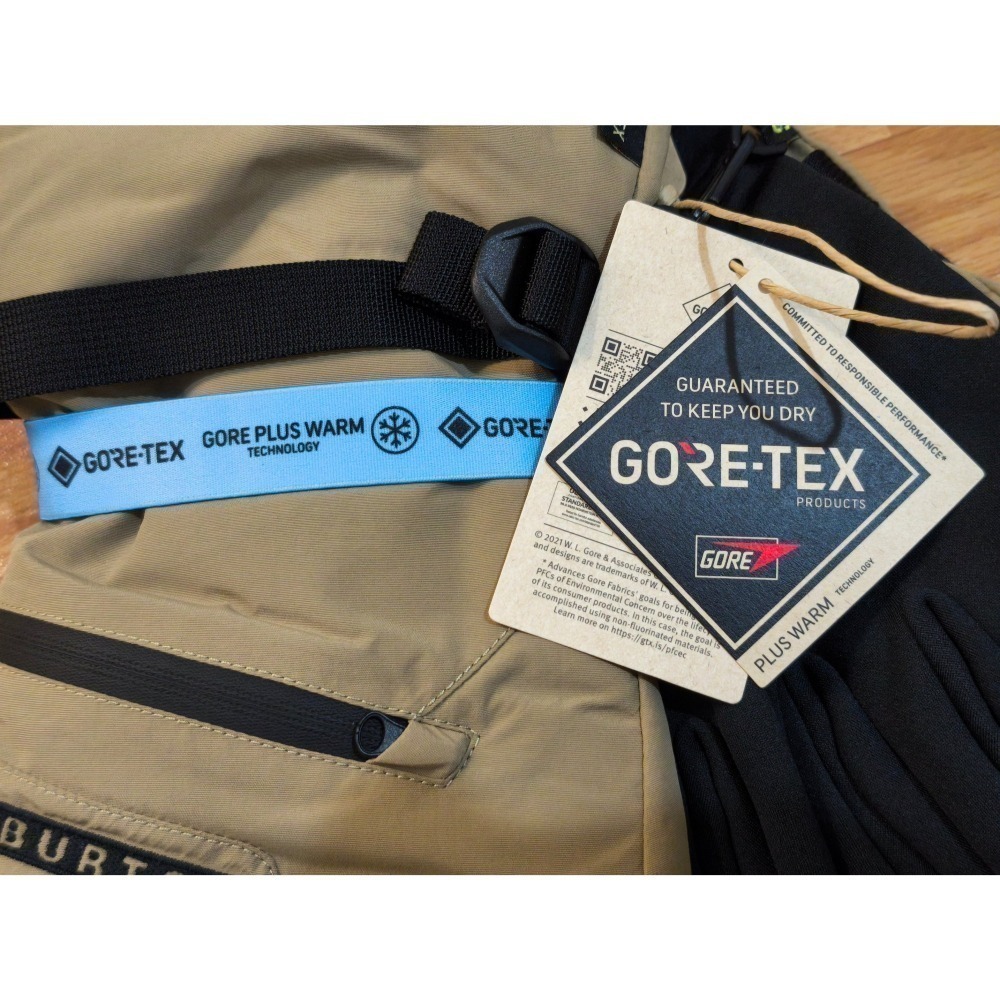 全新正品 Burton GORE-TEX Gloves 防水 滑雪 手套 男-細節圖4