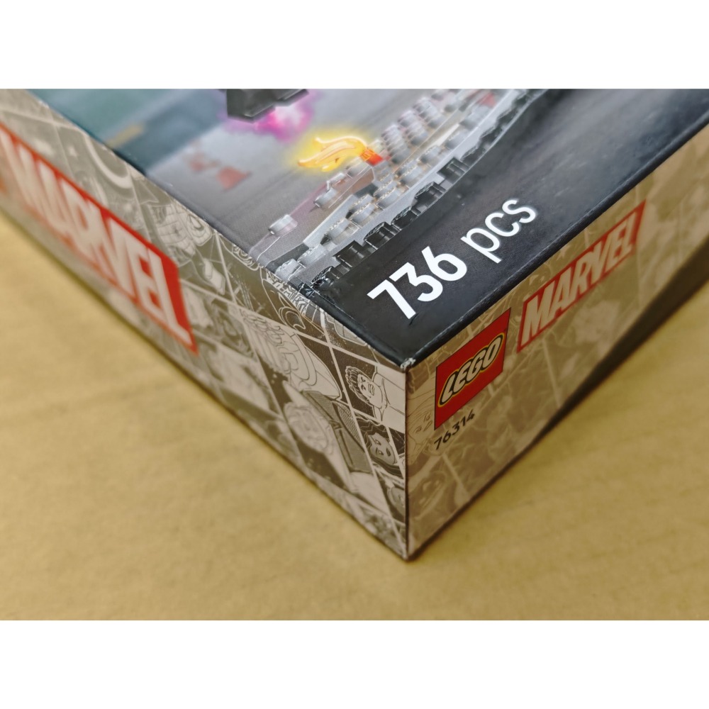 LEGO 漫威超級英雄 美國隊長3：英雄內戰 76314 全新未拆 雙北面交-細節圖2