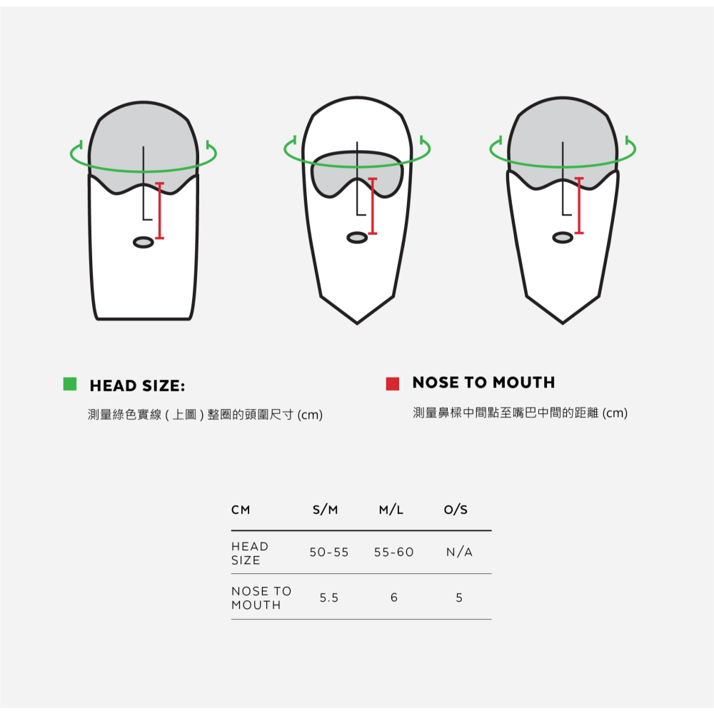 全新正品 AIRHOLE 滑雪 面罩 頭套-細節圖3