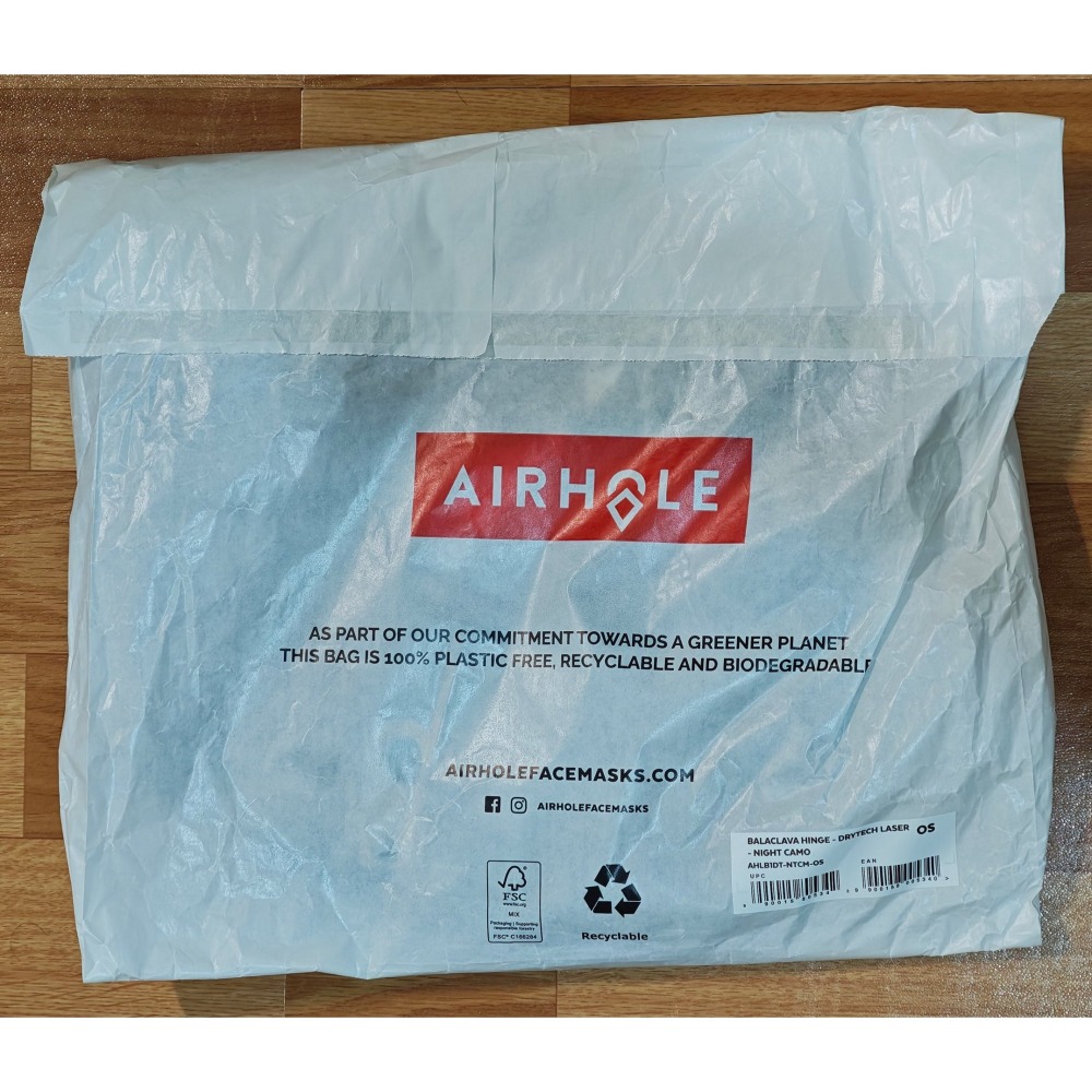 全新正品 AIRHOLE 滑雪 面罩 頭套-細節圖4