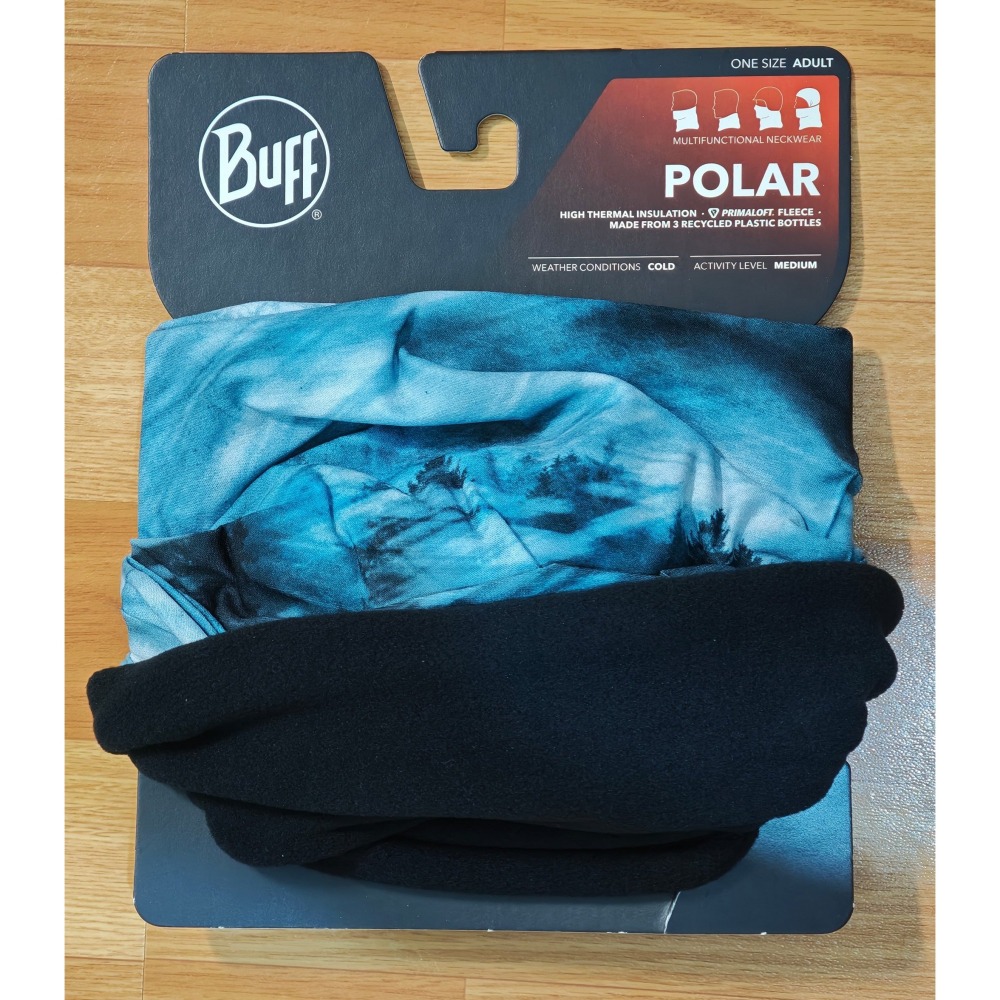 全新正品 BUFF Polar Plus 西班牙 保暖頭巾 保暖脖圍 登山 戶外 滑雪-細節圖4