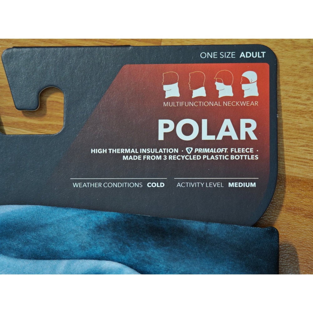 全新正品 BUFF Polar Plus 西班牙 保暖頭巾 保暖脖圍 登山 戶外 滑雪-細節圖5