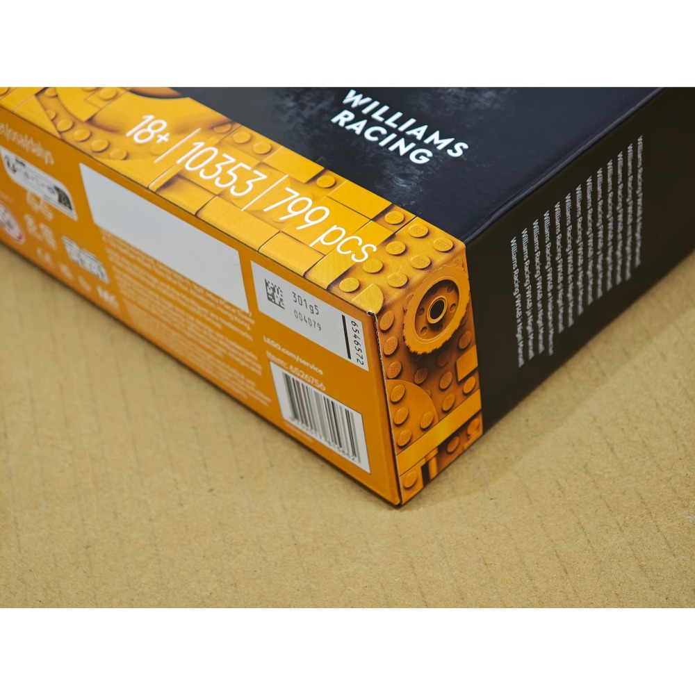 LEGO 樂高 威廉斯車隊 FW14B ＆ 奈傑爾·曼塞爾 10353 全新未拆 雙北面交-細節圖5