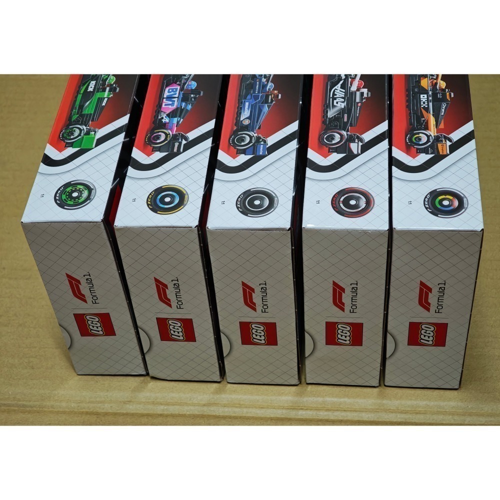 LEGO 樂高 極速賽車系列 F1賽車 77242~77251 一套共10盒 全新未拆 雙北面交-細節圖3
