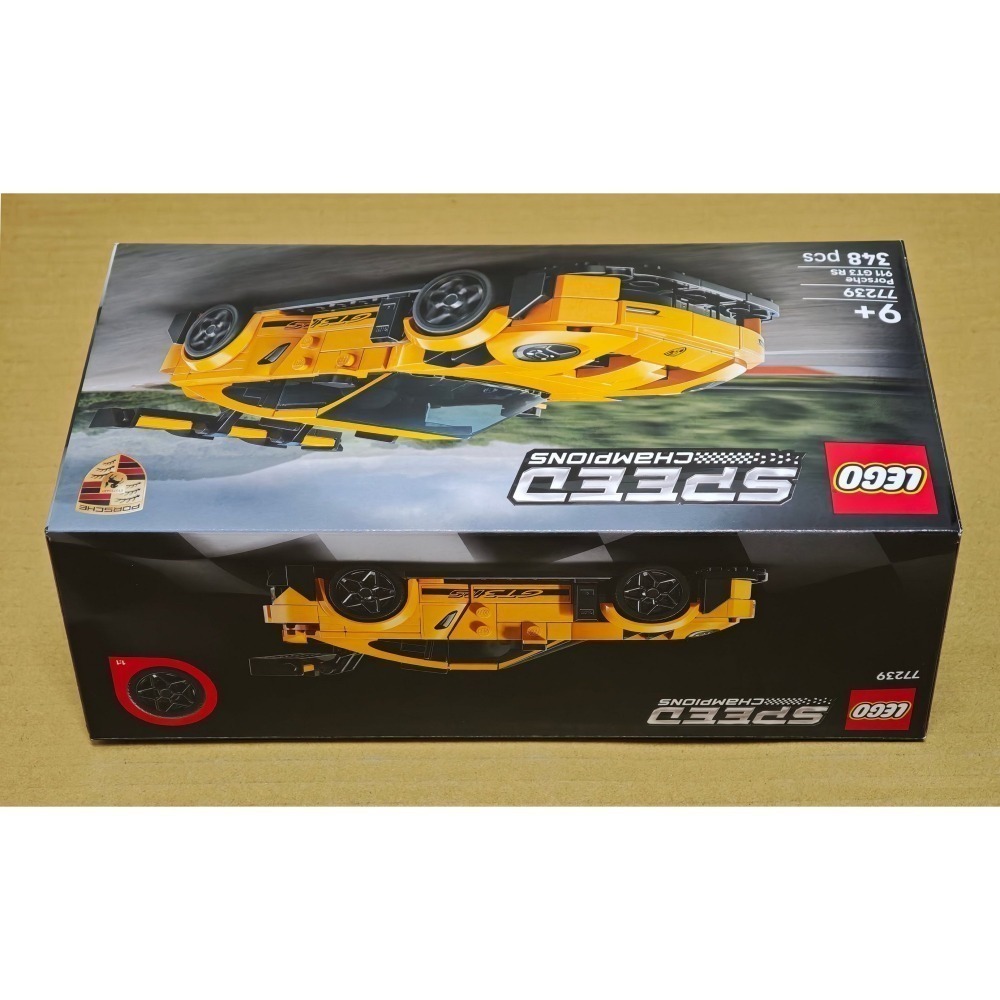 LEGO 樂高 極速賽車 Porsche 911 GT3 RS 77239 全新未拆 雙北面交-細節圖3