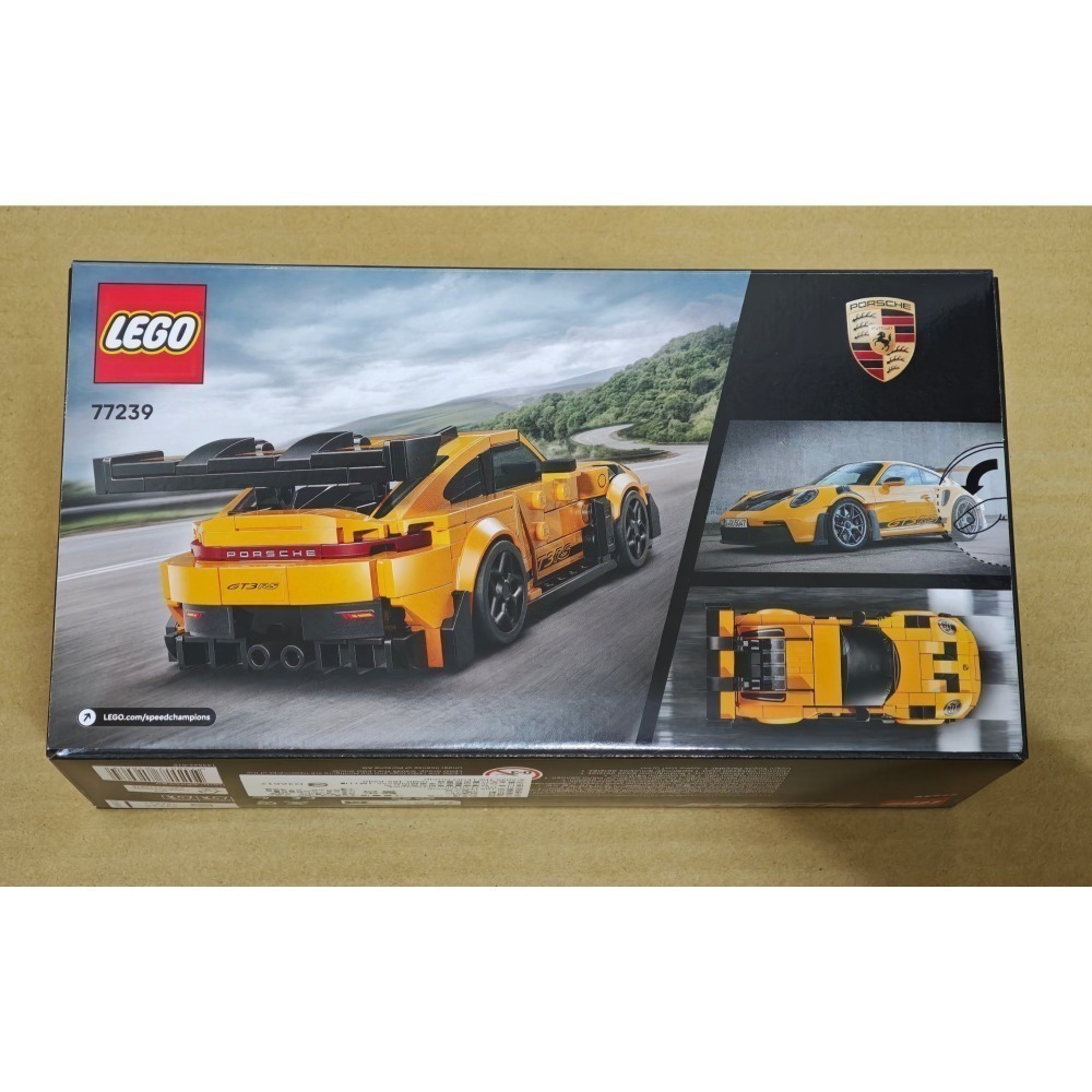 LEGO 樂高 極速賽車 Porsche 911 GT3 RS 77239 全新未拆 雙北面交-細節圖4