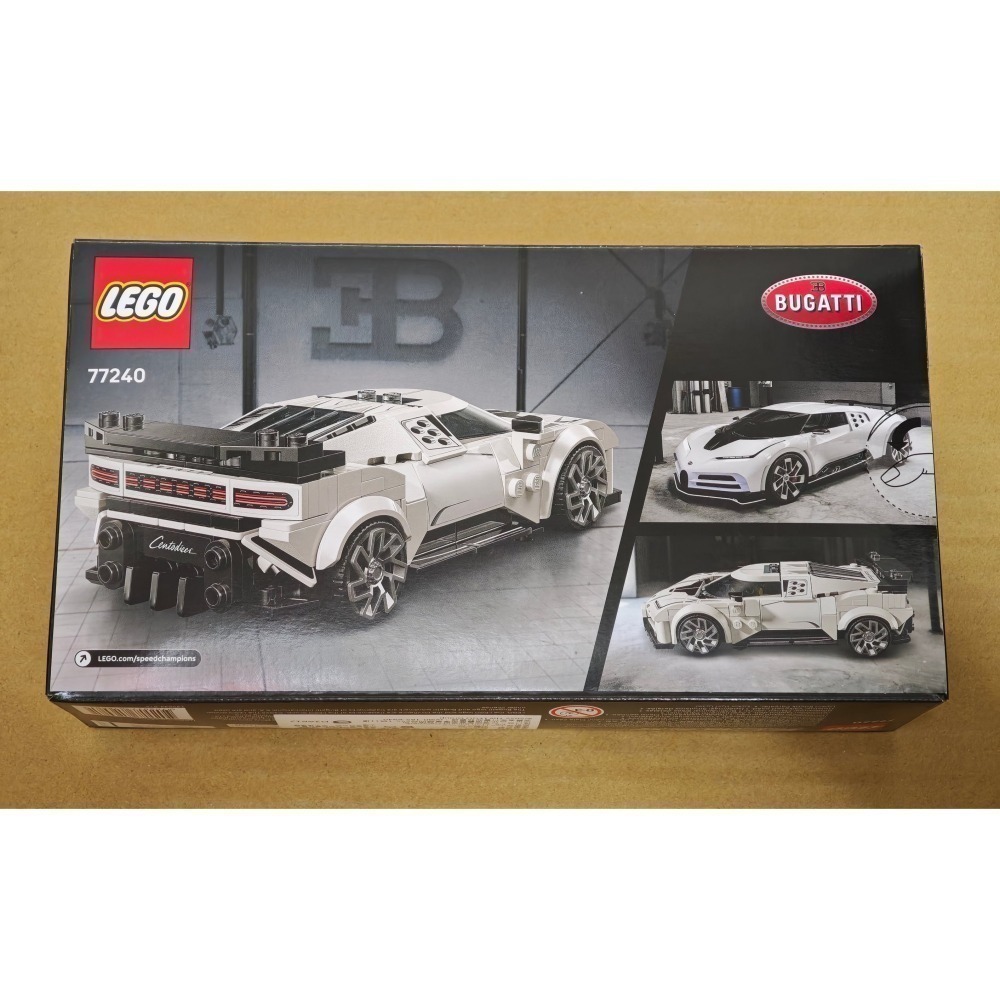 LEGO 樂高 極速賽車 Bugatti Centodieci 77240 全新未拆 雙北面交-細節圖2