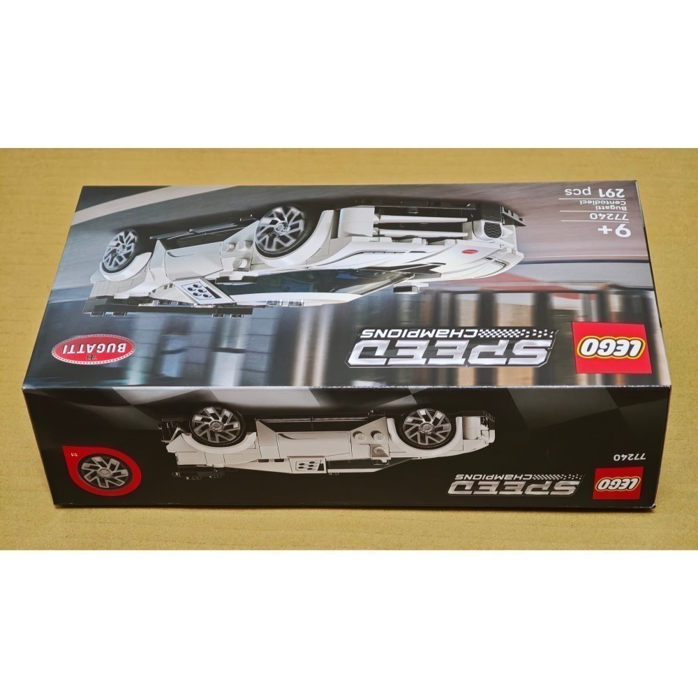 LEGO 樂高 極速賽車 Bugatti Centodieci 77240 全新未拆 雙北面交-細節圖4