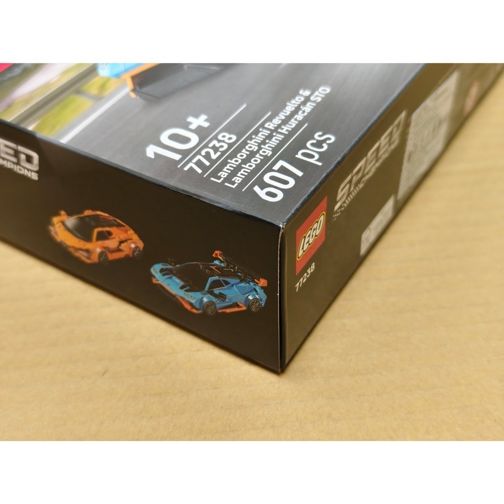 LEGO 樂高 極速賽車 藍寶堅尼 Revuelto & Huracán STO 77238 全新未拆 雙北面交-細節圖3