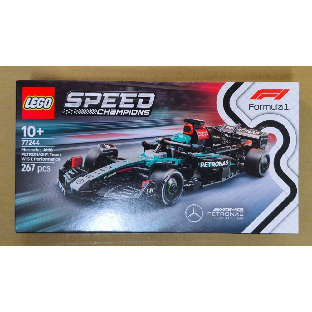 LEGO 樂高 F1 極速賽車系列 77242+77243+77244全新未拆 雙北面交-細節圖2