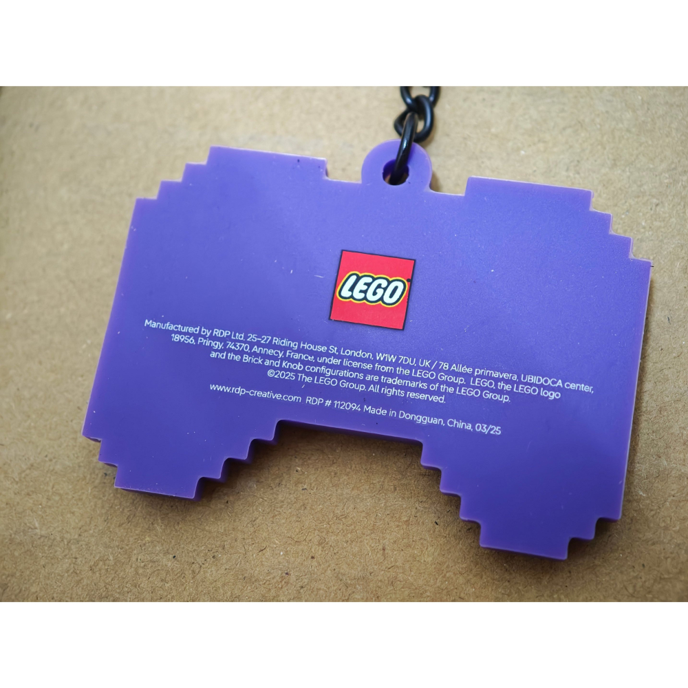 LEGO 樂高 遊戲手把造型吊飾 112094 全新未拆 雙北面交-細節圖2