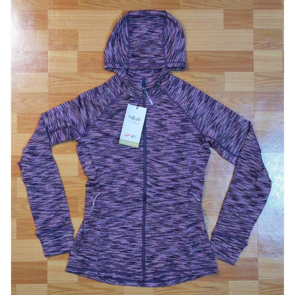 全新正品 Rab Maze Hooded Jacket 輕量 透氣 連帽 外套 女款-細節圖4