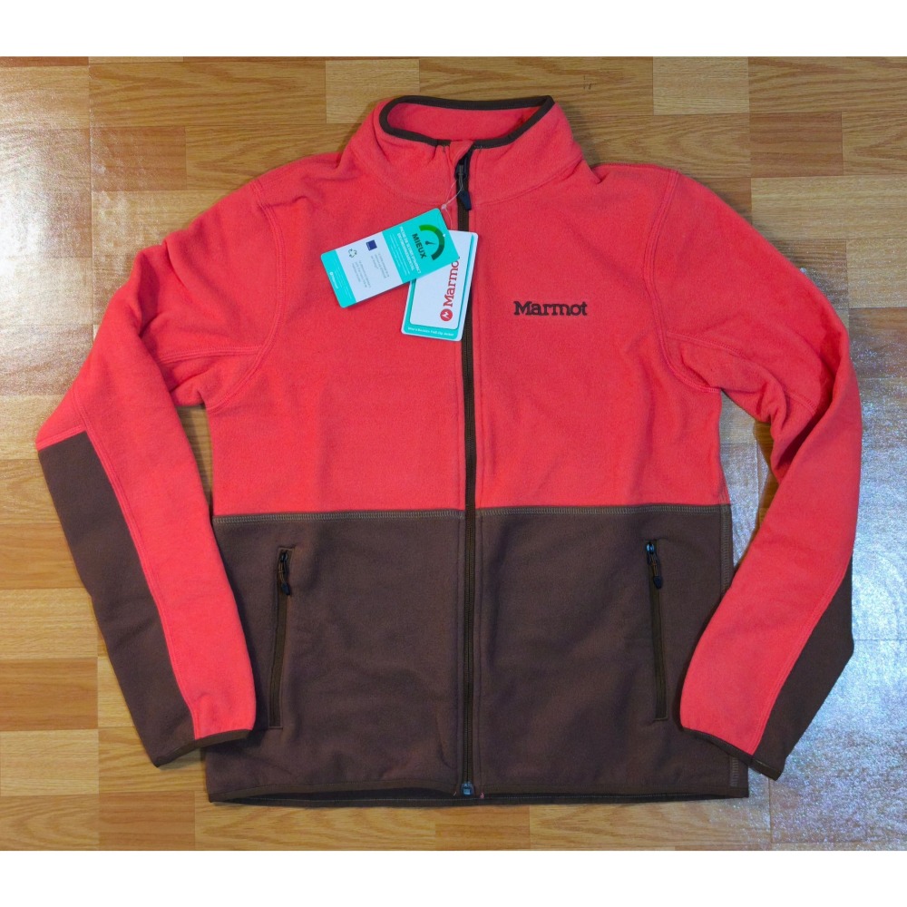 全新正品 Marmot Rocklin Full Zip Fleece Jacket 輕量 刷毛 保暖中層 外套 女款-細節圖3