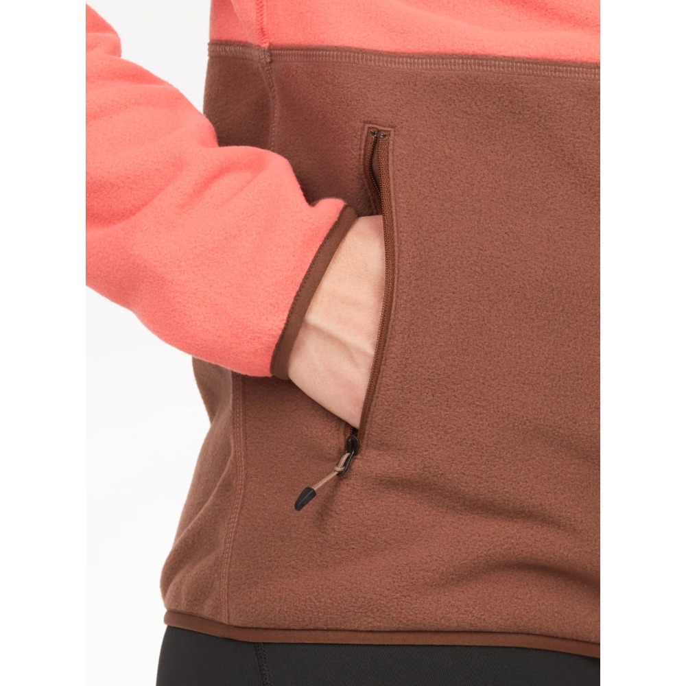 全新正品 Marmot Rocklin Full Zip Fleece Jacket 輕量 刷毛 保暖中層 外套 女款-細節圖6